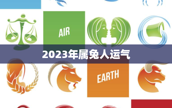 2023年属兔人运气，2023年属兔年运势