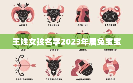 王姓女孩名字2023年属兔宝宝，王姓兔宝宝名字大全