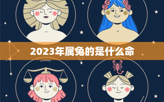 2023年属兔的是什么命，2023年属兔人的全年每月