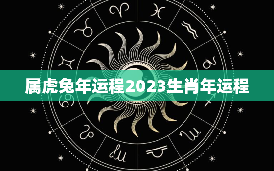 属虎兔年运程2023生肖年运程，虎年兔运势2022年运势