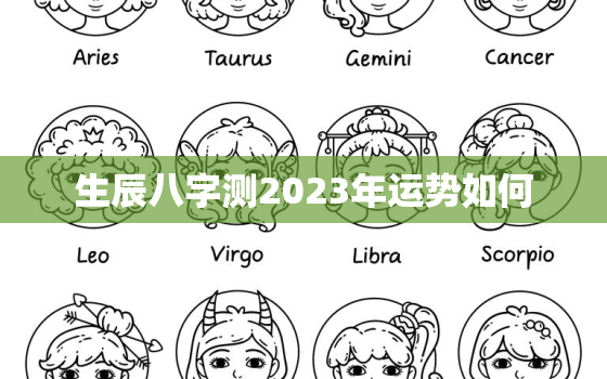 生辰八字测2023年运势如何，2023年能发财八字