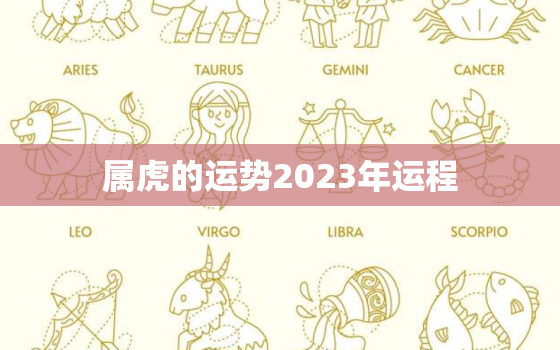 属虎的运势2023年运程，属虎2023年运势及运程详解每月