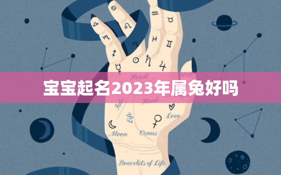 宝宝起名2023年属兔好吗，2023属兔取名字女孩大全