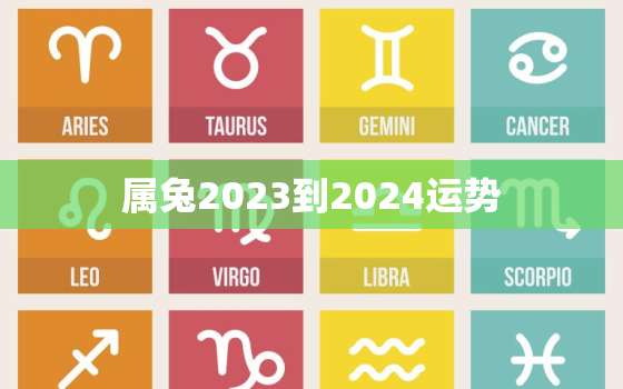 属兔2023到2024运势，87年属兔人最穷不过36岁