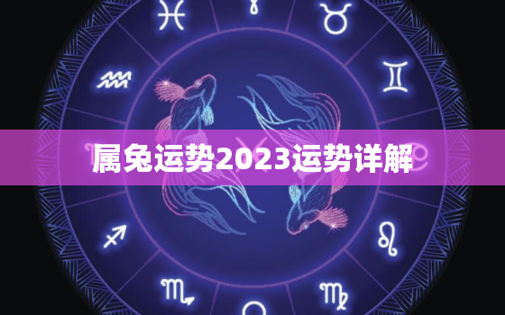 属兔运势2023运势详解，属兔2023年运势及运程_2022年属兔人的全年运势