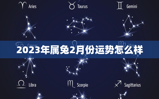 2023年属兔2月份运势怎么样，2023属兔人全年12个月运势