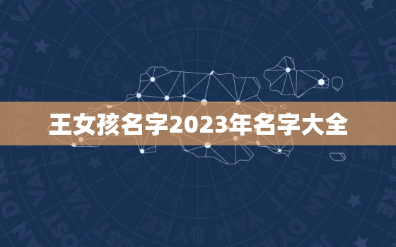 王女孩名字2023年名字大全，女孩名字2021年姓王