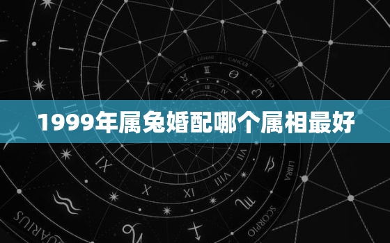 1999年属兔婚配哪个属相最好，1999年属兔和什么最般配