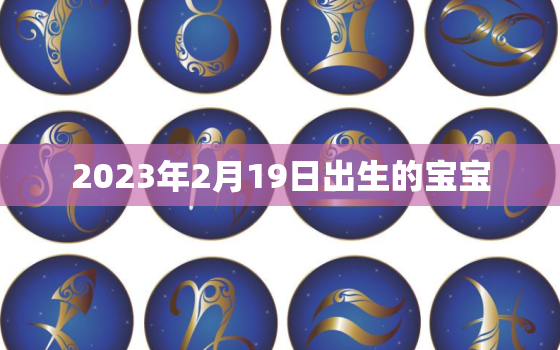 2023年2月19日出生的宝宝，2023年2月出生好吗