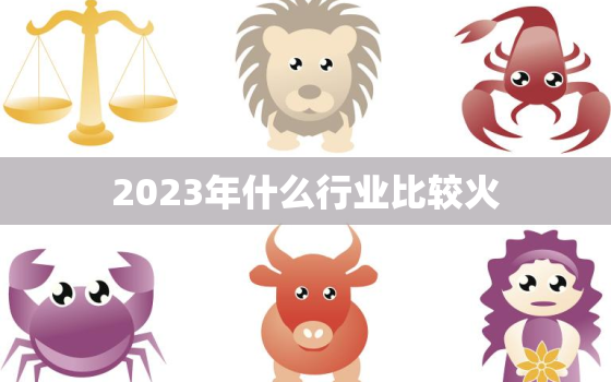 2023年什么行业比较火，2023干什么小生意好