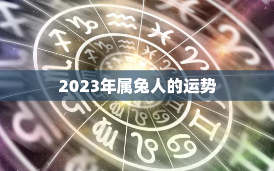 2023年属兔人的运势，肖狗人2023年总体运程