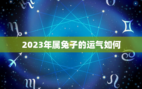 2023年属兔子的运气如何，2023年属兔的全年运势