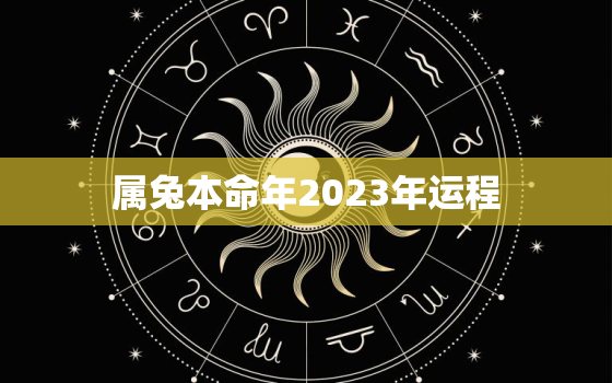 属兔本命年2023年运程，2023年兔本命年的大忌