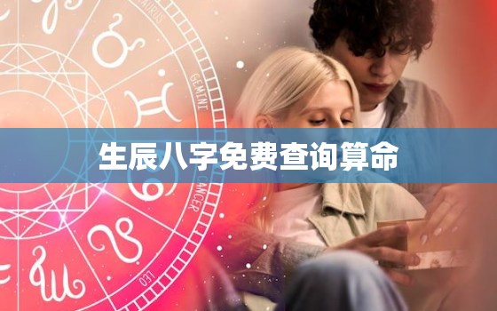 生辰八字免费查询算命，生辰八字查询免费算命婚姻