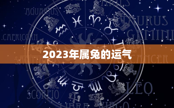 2023年属兔的运气，2023年属兔的运气不好好