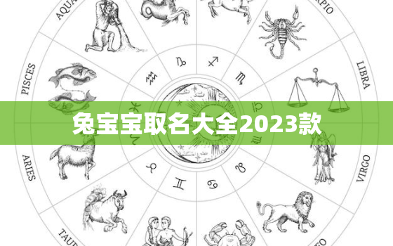 兔宝宝取名大全2023款，王姓兔宝宝取名大全2023款