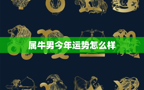 属牛男今年运势怎么样，属牛男2022年全年运势如何