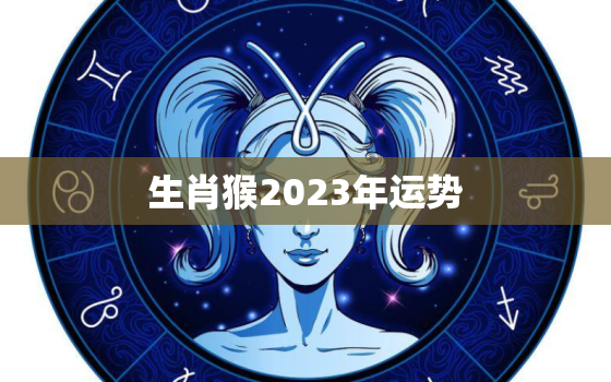 生肖猴2023年运势，2004年生肖猴2023年运势