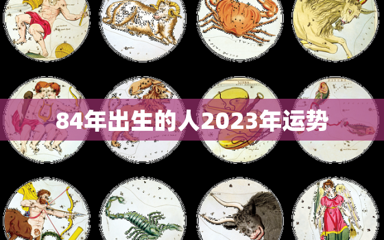 84年出生的人2023年运势，84年属鼠2023年运势及运程