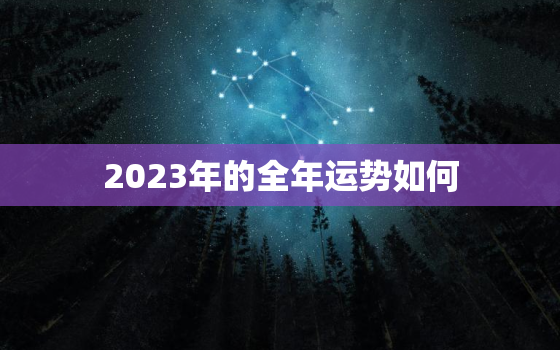 2023年的全年运势如何，2023年龙的全年运势如何