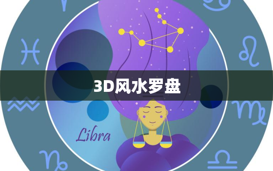 3D风水罗盘，3D风水罗盘板