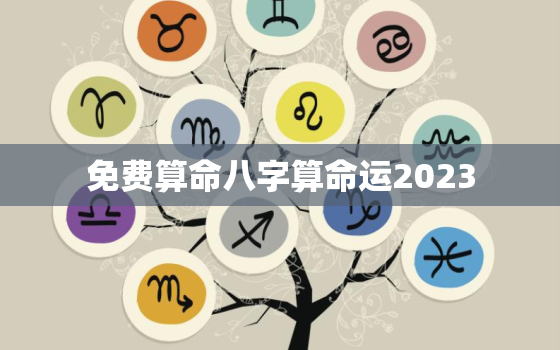 免费算命八字算命运2023，免费算命八字算命运男兔