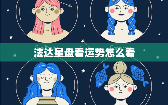 法达星盘看运势怎么看，法达星盘查询