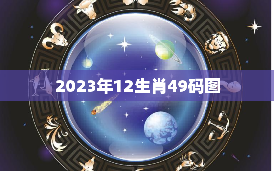 2023年12生肖49码图，2023年12生肖卡