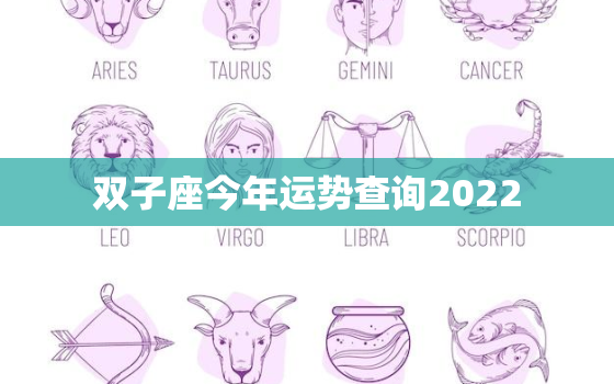 双子座今年运势查询2022，双子座今年运势查询2023