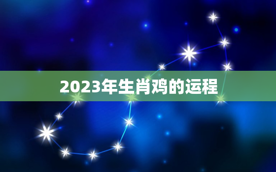 2023年生肖鸡的运程，2023年生肖鸡运程每月运程