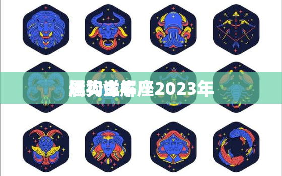 属狗金牛座2023年
运势详解，属狗金牛座性格和命运