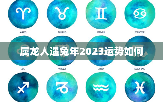 属龙人遇兔年2023运势如何，属龙兔年运势2023年属龙兔年