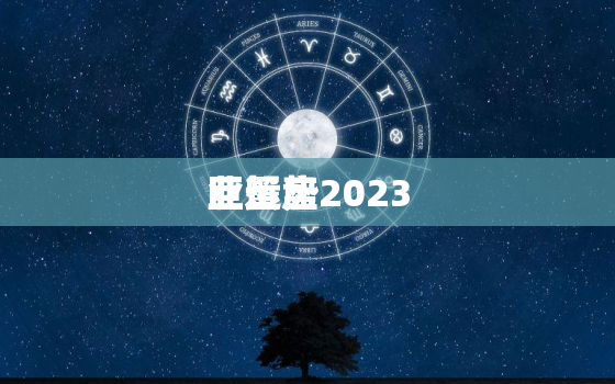 巨蟹座2023
业运势，巨蟹座2023
业运势怎么样