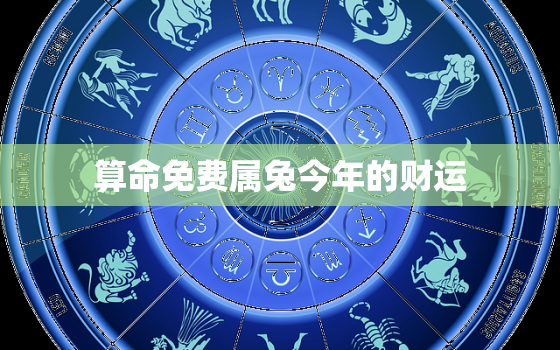 算命免费属兔今年的财运，查查属兔的今年运气