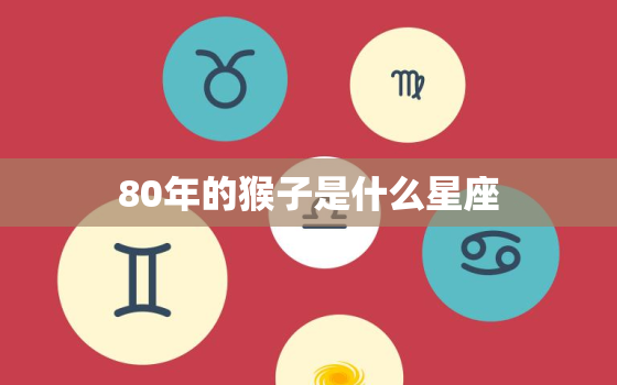 80年的猴子是什么星座(揭秘1980年出生的猴子们的命运)