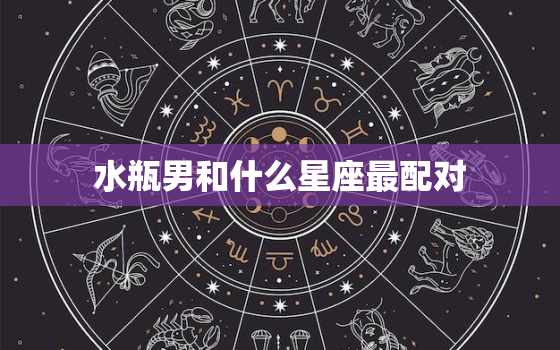 水瓶男和什么星座最配对(完美星座组合揭秘)