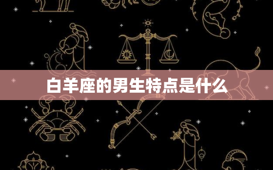 白羊座的男生特点是什么(探究性格热情活力冲动勇敢)