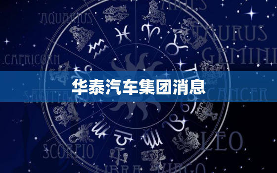 华泰汽车集团消息(华泰汽车集团发布2023年半年度业绩报告)