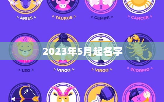 2023年5月起名字(如何选择一个独特的名字)