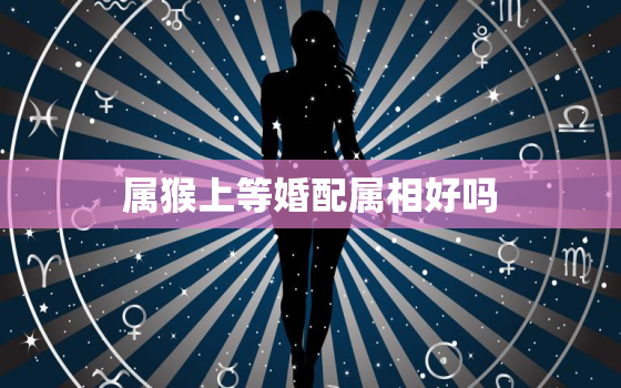 属猴上等婚配属相好吗(如何选择婚配属相)