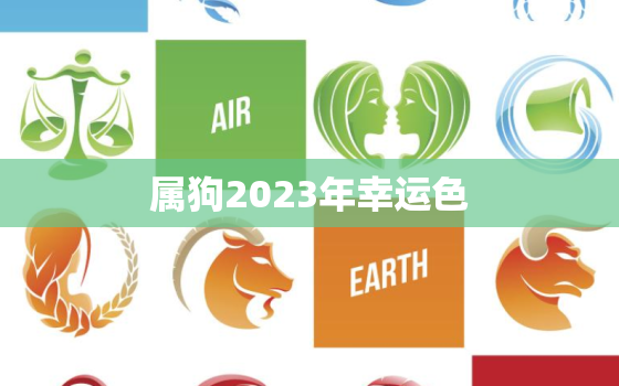 属狗2023年幸运色(预测红色与金色将成为狗年的幸运色)