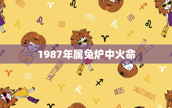 1987年属兔炉中火命(如何在事业上取得成功)