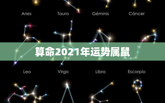 算命2021年运势属鼠，2021年属鼠人的全年运势1972出生