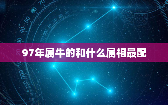 97年属牛的和什么属相最配，85年属牛的最佳配偶 1985年