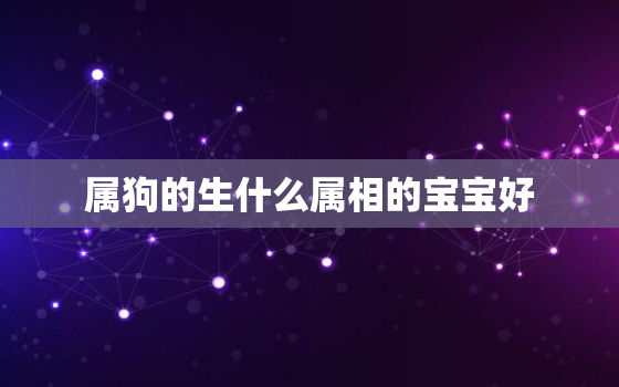 属狗的生什么属相的宝宝好，属羊生什么属相孩子