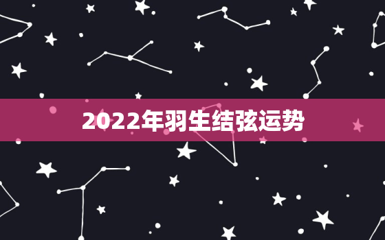 2022年羽生结弦运势